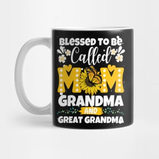 Blessed To Be Called Mom Grandma Cute Grandma Mother's Day Mug